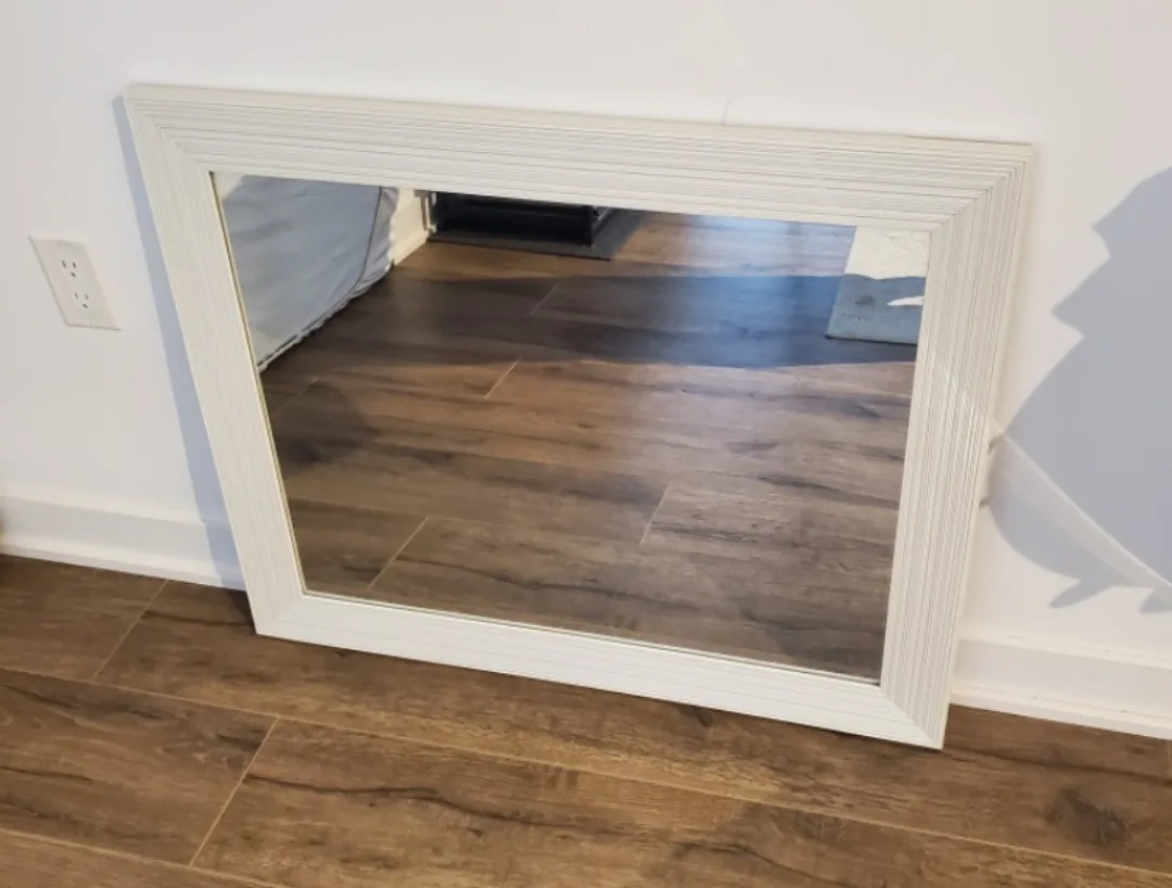 32.5" x 26" Solid Wood-frame Mirror thumbnail