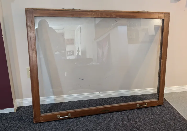 Antique School Window