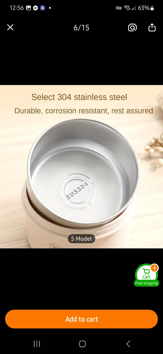 NEW Set of Insulated Microwave-Safe Lunchbox Containers image indicator(5)