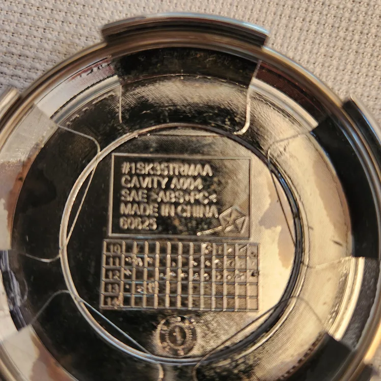 Dodge Wheel Center Caps set if 4 2010 to 2021 image indicator(3)