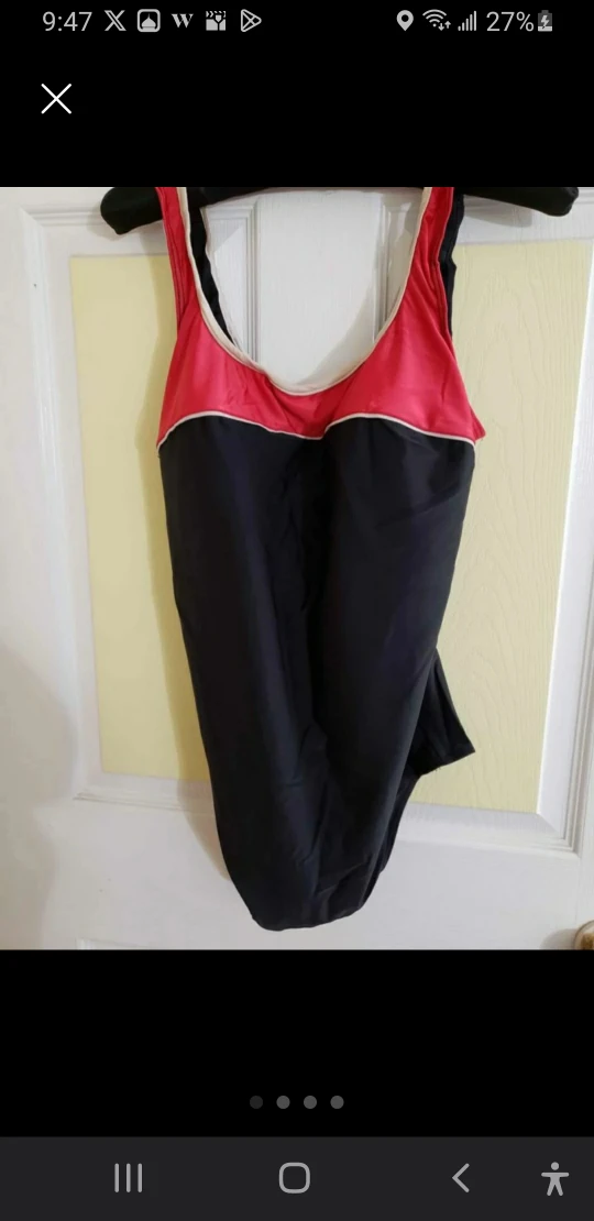 Sportek Swimsuit size 18w with bra