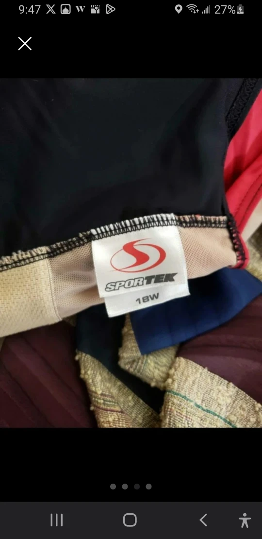 Sportek Swimsuit size 18w with bra - photo 3