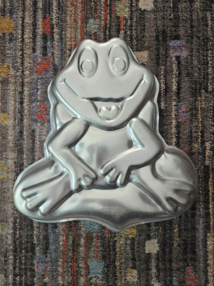 Vintage Wilton Cake Pan: Frog (1979)