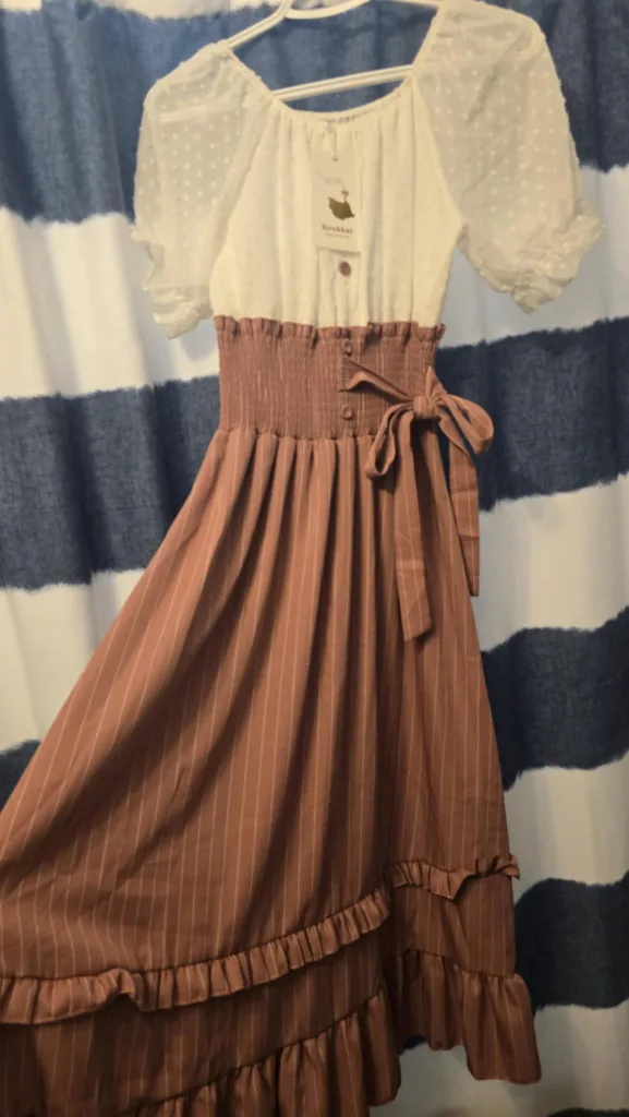 Kookkai White and Pink Dress thumbnail
