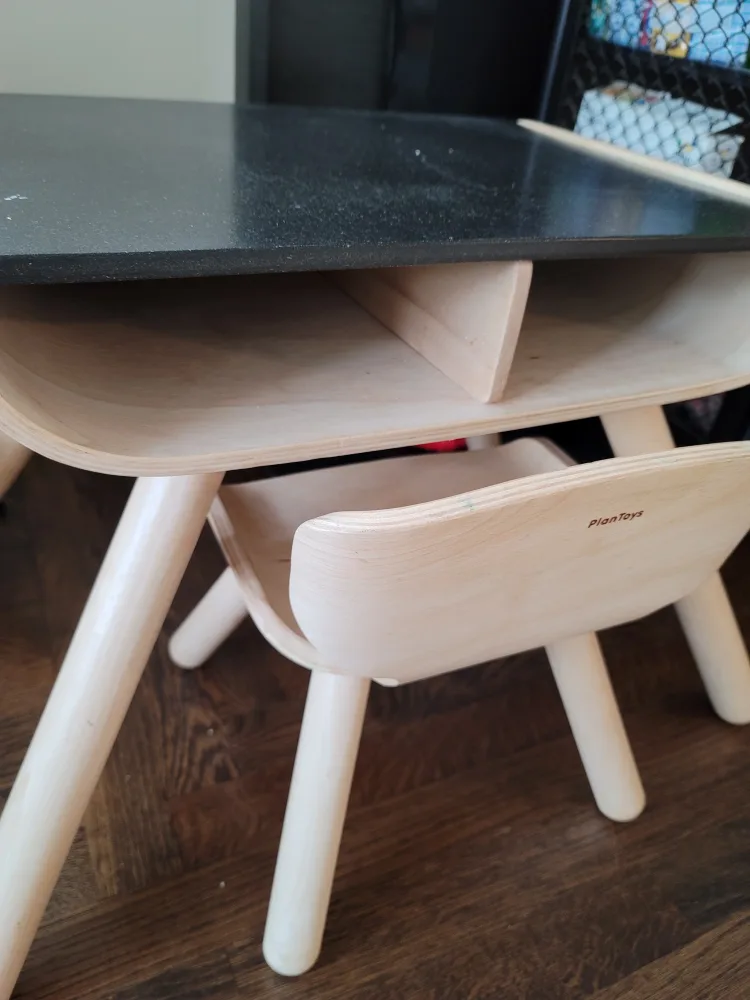 PlanToys Children's Table and Chair Set image indicator(2)