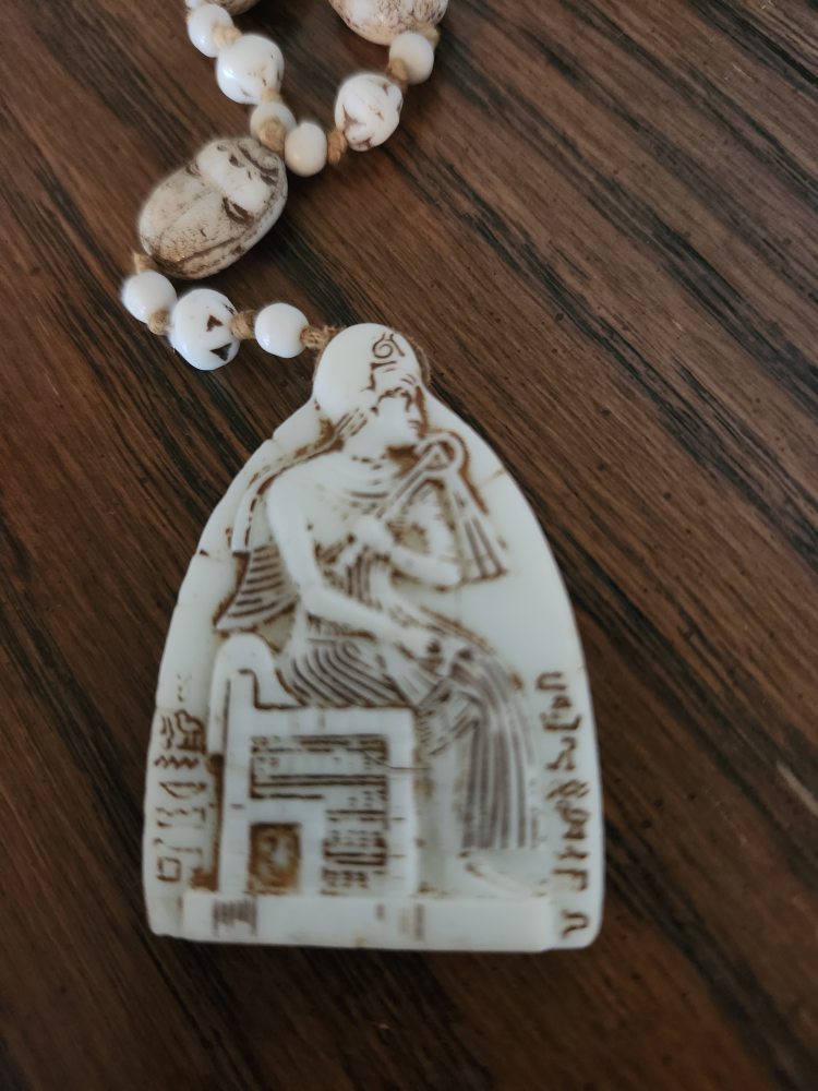 Antique Egyptian motifs necklace. - photo 3