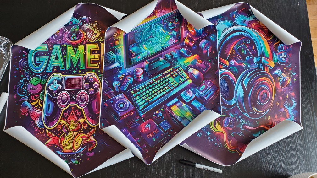 Gamer Wall Art Canvas Posters (Set of 3) - photo 2