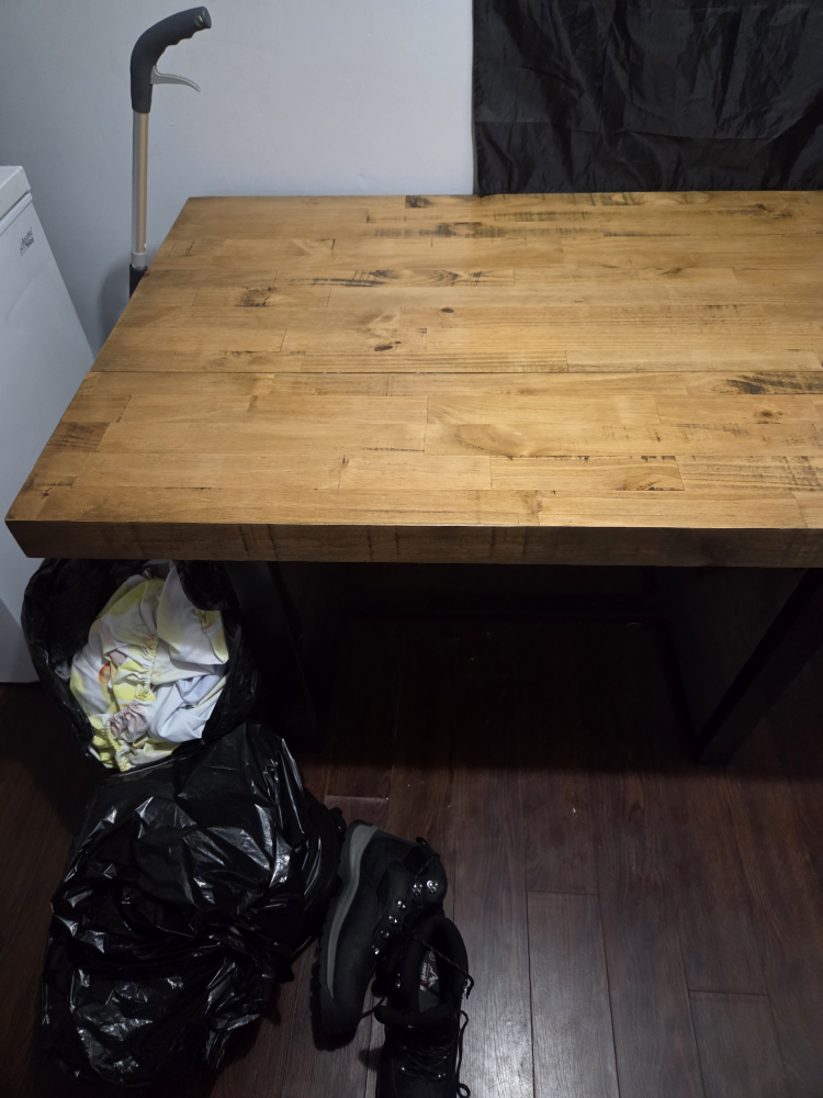 Wood Top Dining Table - photo 2