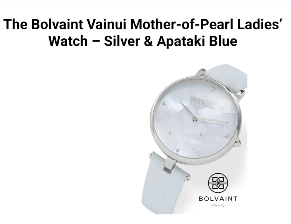 The Bolvaint Vainui Mother-of-Pearl Ladies' Watch