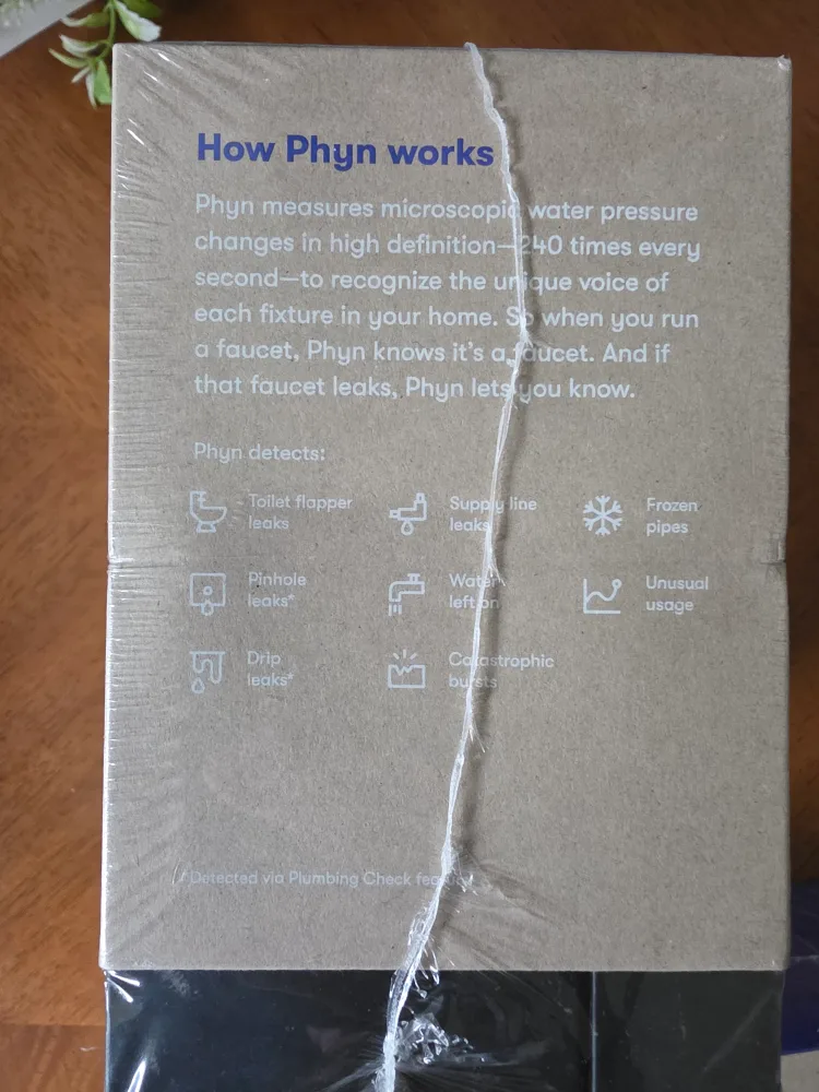 NEW Phyn Smart Water Assistant Wi-Fi Usage Monitor Leak Detector image indicator(10)