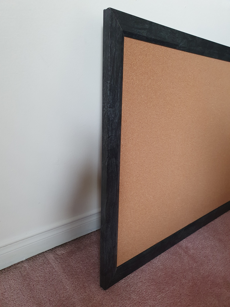 Large Cork Board with Black Frame - photo 4