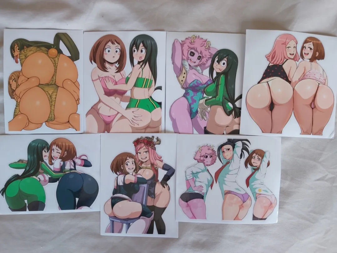 My Hero Academia Vinyl Waterproof Waifu Stickers thumbnail