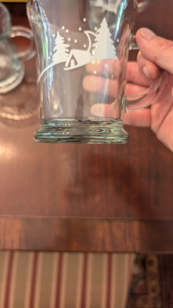 Williams Sonoma Snowy Village Mugs - Set of 4 image indicator(3)