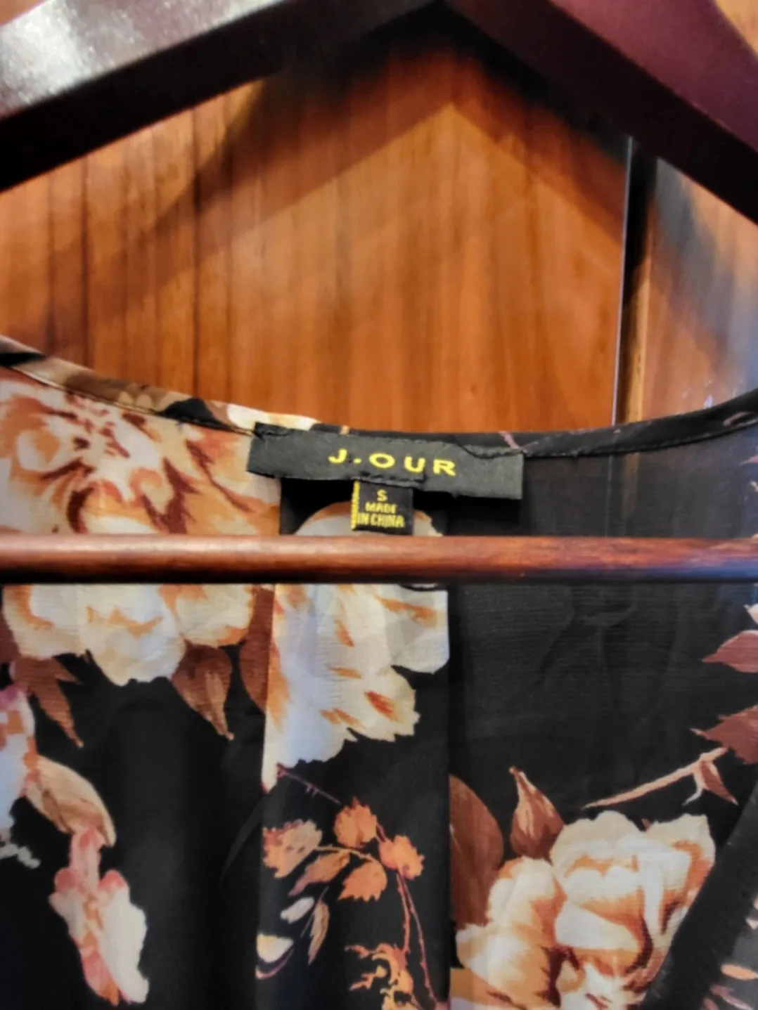 ❣️ Like New Elegant Long Maxi Dress Black Floral Print - Small image indicator(8)