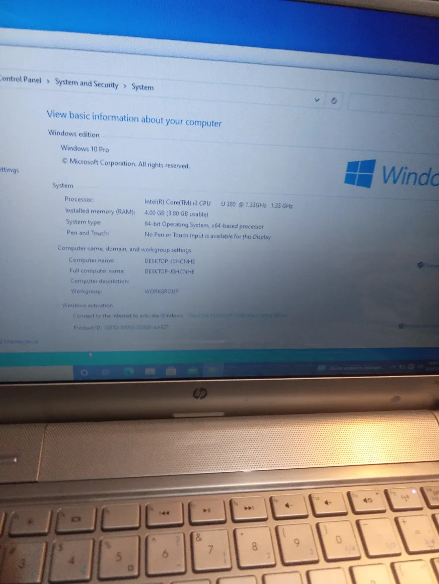 used HP laptop with charger $75 image indicator(8)