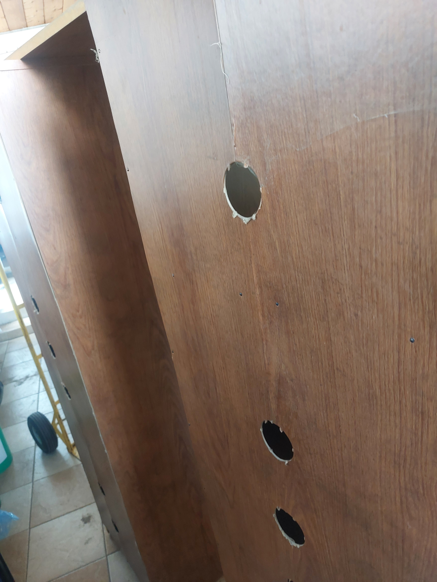 Wooden Entertainment Centre - photo 2