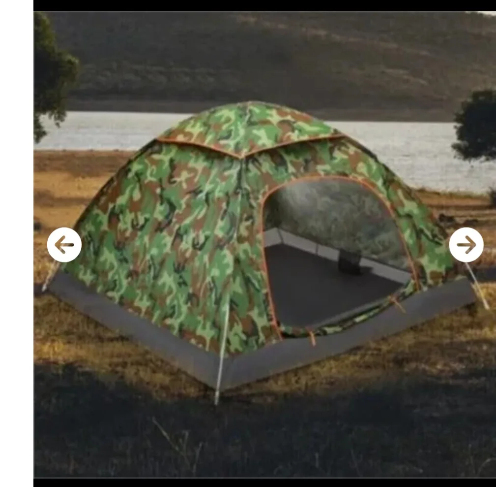 New 2-person outdoor camping tent thumbnail