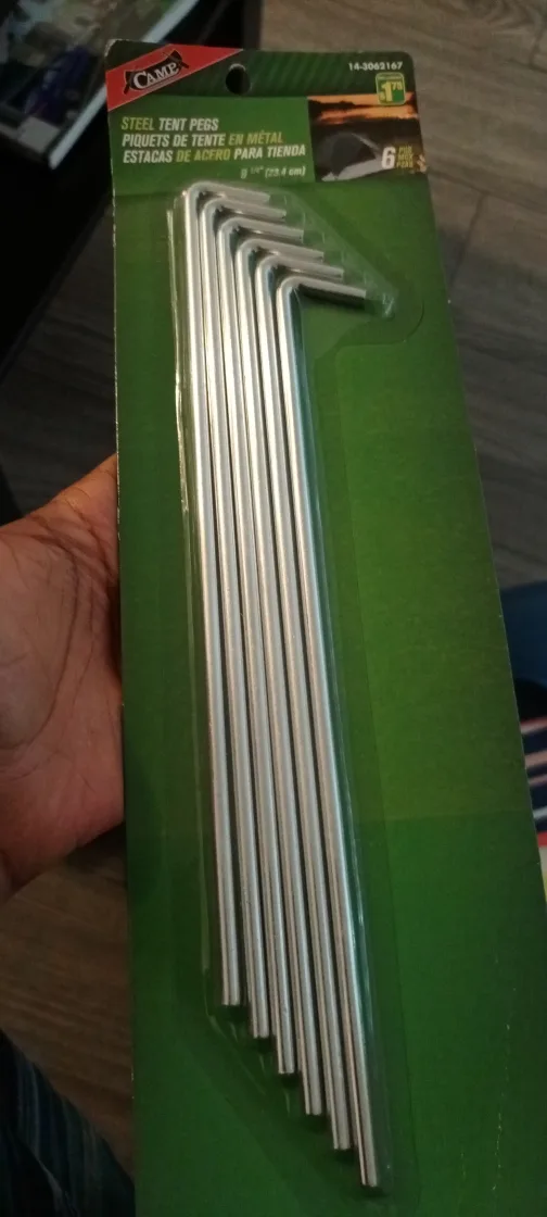 Steel Tent Pegs thumbnail