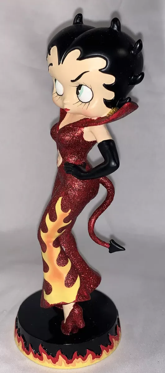 Naughty Betty Boop Figurine Ruby One Piece Pantsuit 7” image indicator(4)