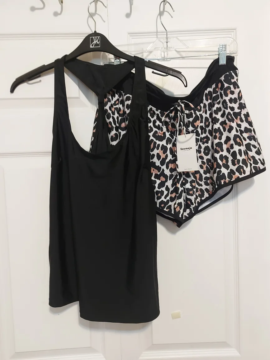 Ionsooja Leopard Print Pajama Set thumbnail