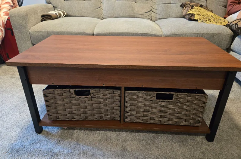 Lift-Top Coffee Table
