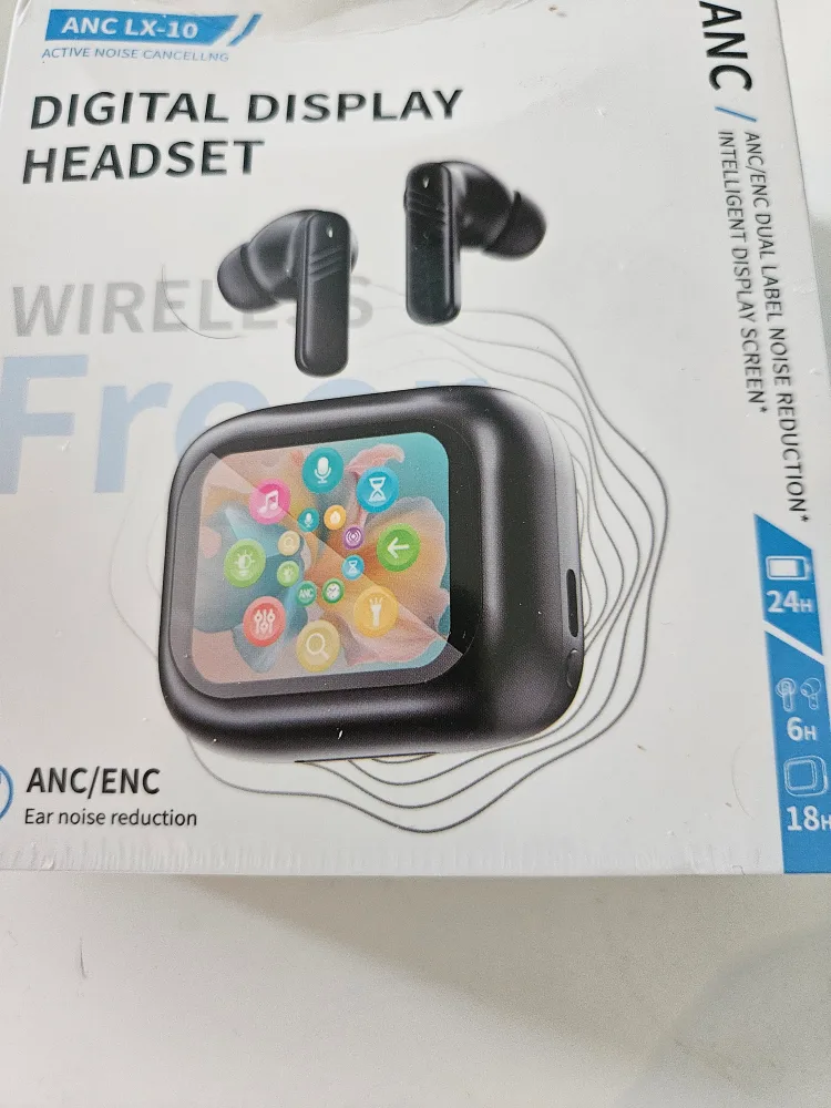 BNIB)AI Language Translator Airbuds white thumbnail