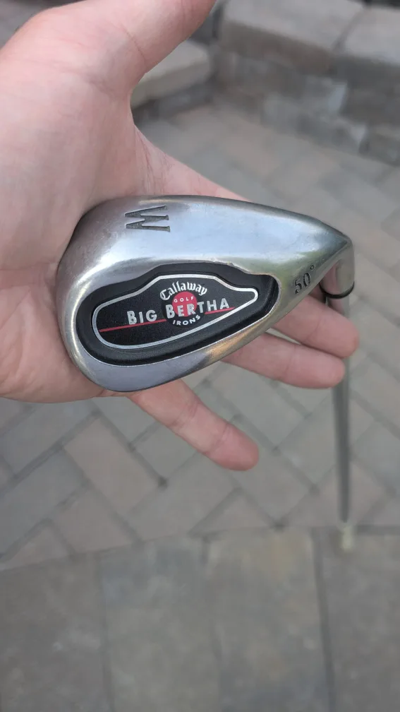 Callaway Big Bertha 50° W wedge golf club - right handed thumbnail