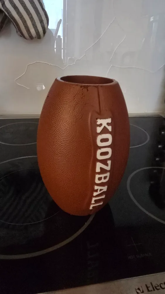 Koozball Football Can Cooler thumbnail