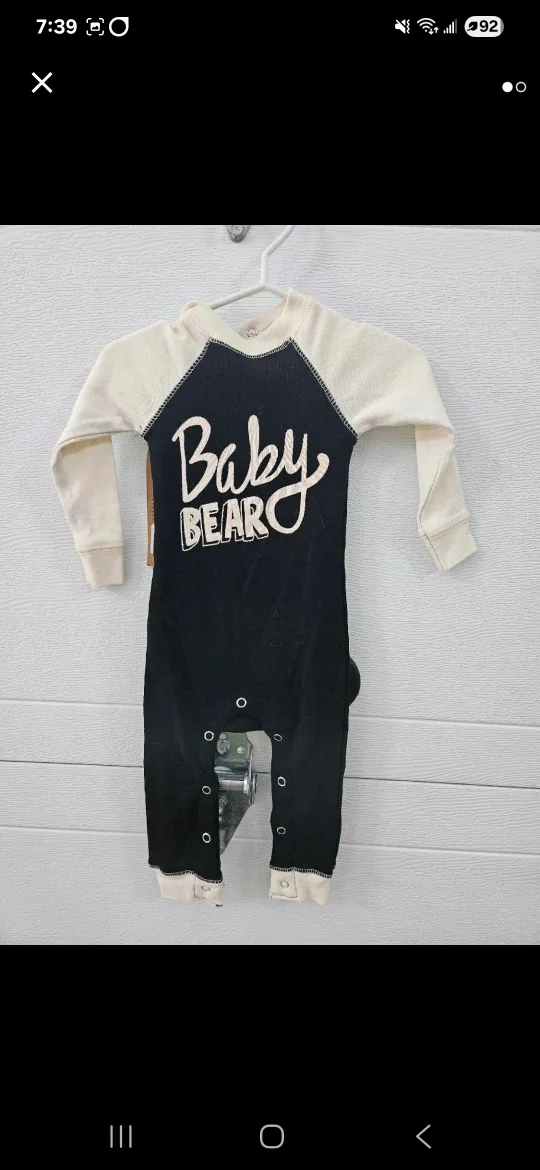 New Baby Bear Onesie thumbnail