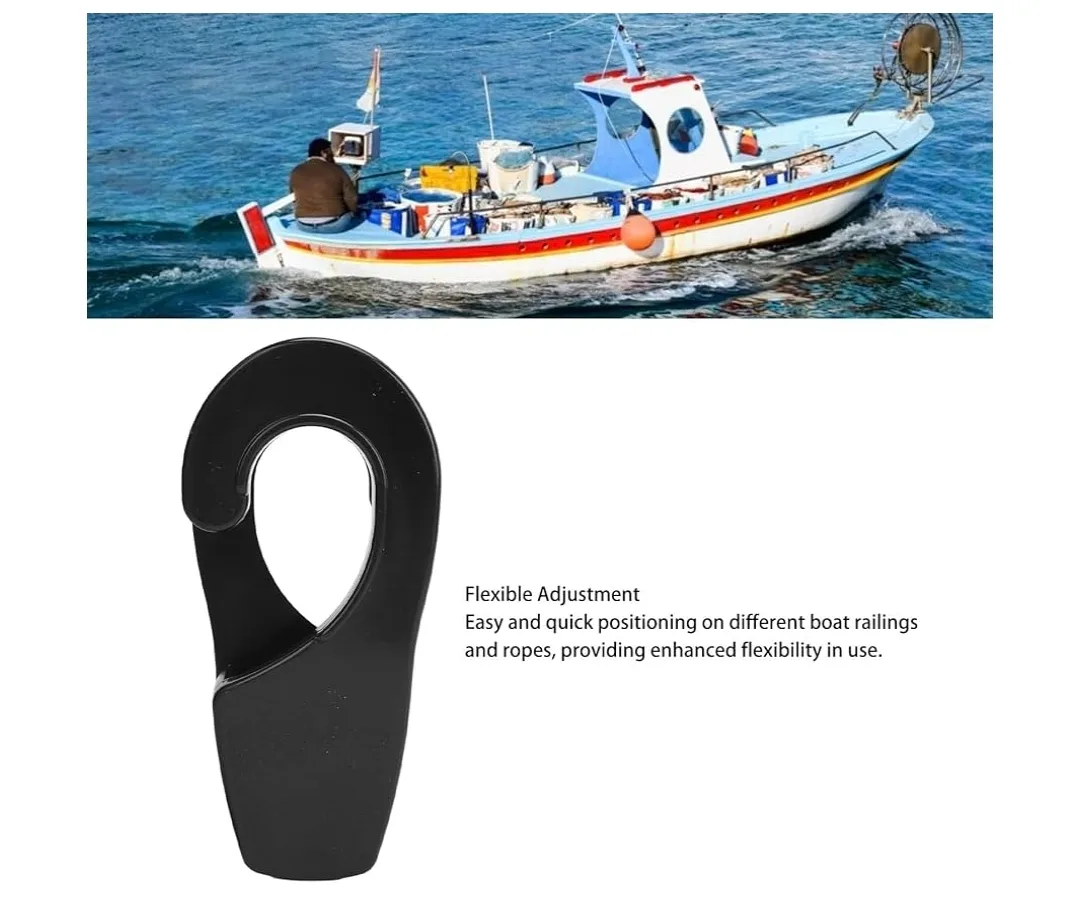 Brand New Boat Bumper Clips, Rail Fender Hangers Hook 32mm thumbnail