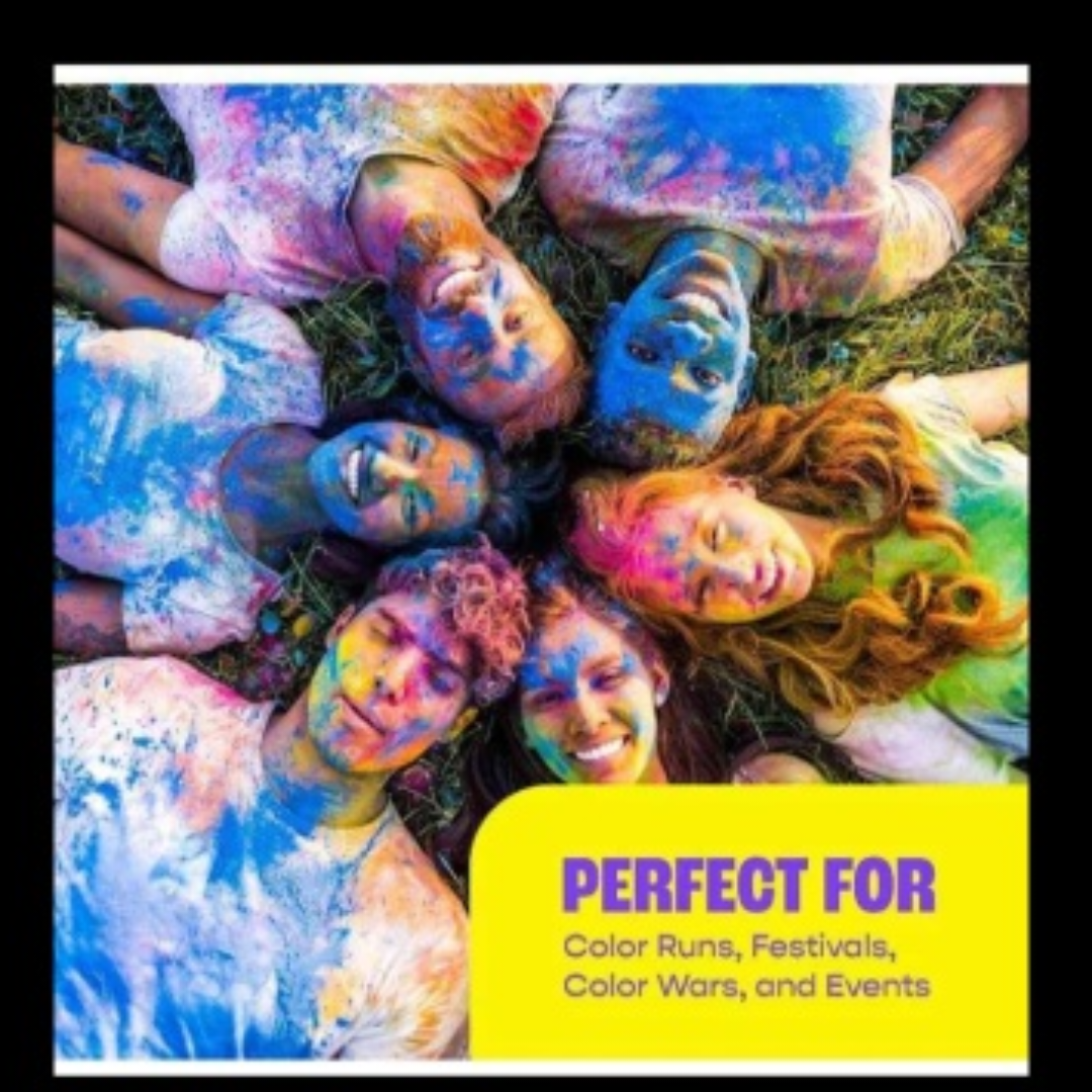 7pkg party Powder Colours non toxic - photo 3