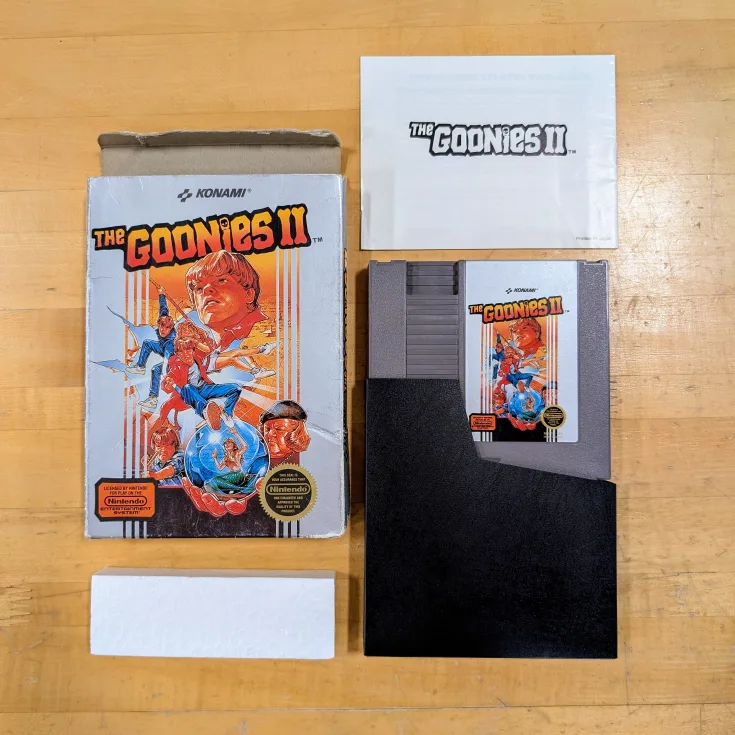 The Goonies 2 - Nintendo NES Game CIB image indicator(2)