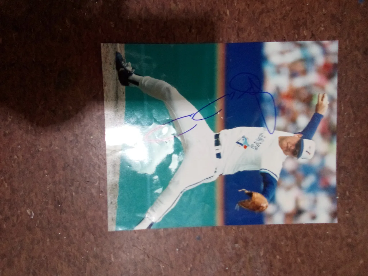 Toronto Blue Jays Autographed Photograph. thumbnail
