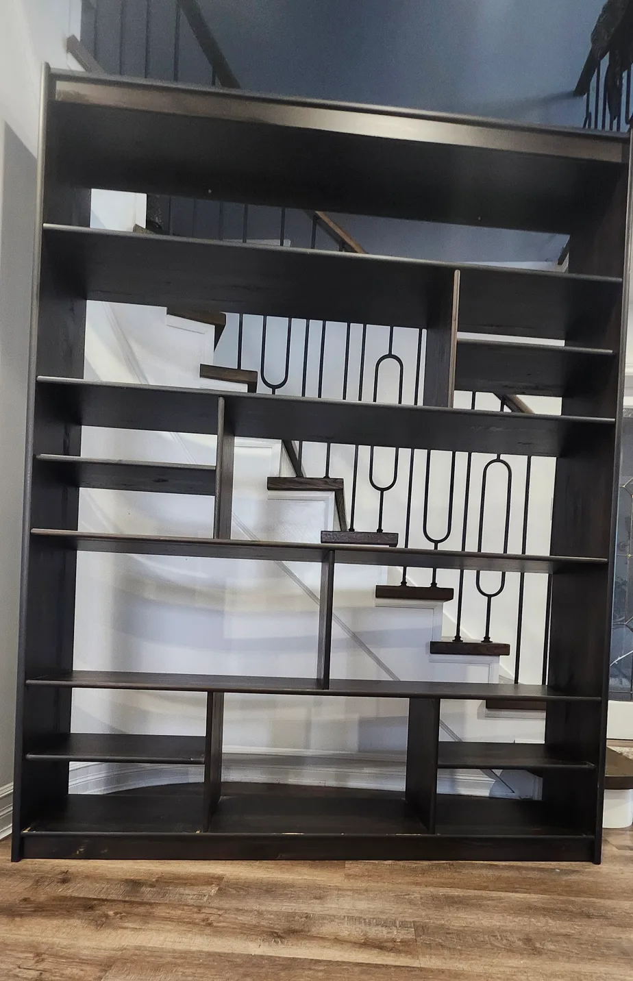 Dark Wooden Bookshelf / Room Divider thumbnail