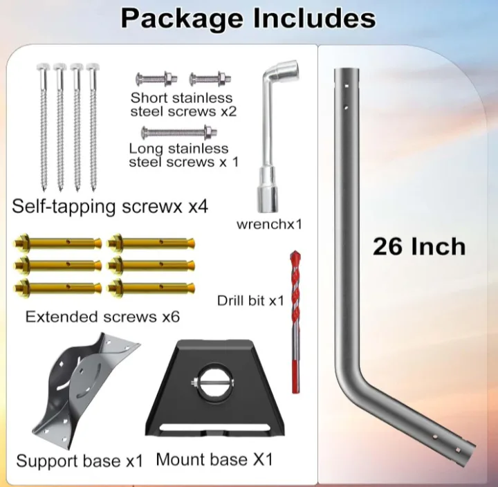 Heavy Duty Mounting Bracket Kit image indicator(3)