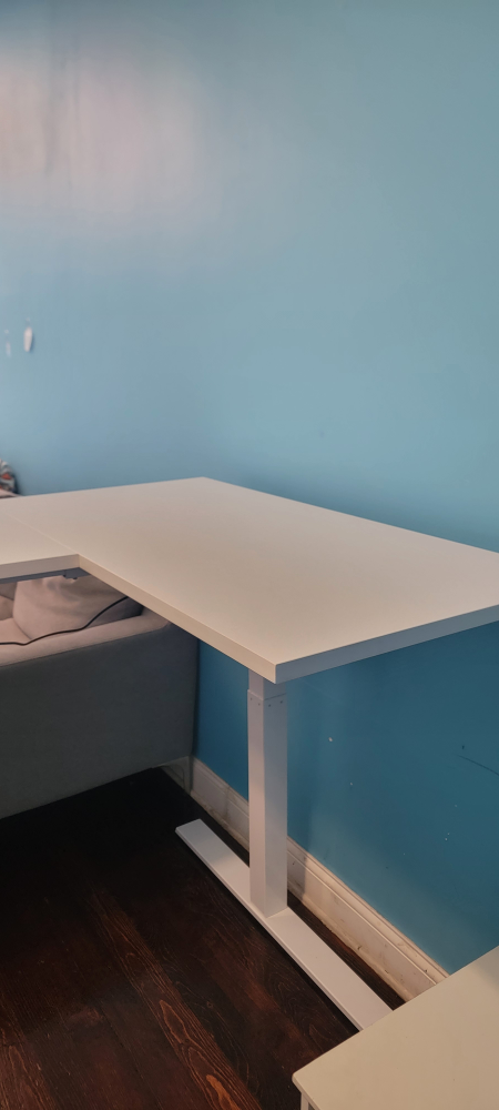 White Corner Desk - photo 2