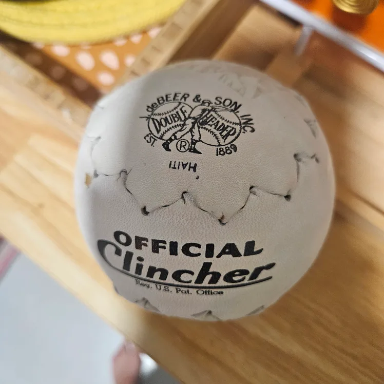 Set of 6-deBeer Official Clincher Baseball - 12 inch image indicator(4)