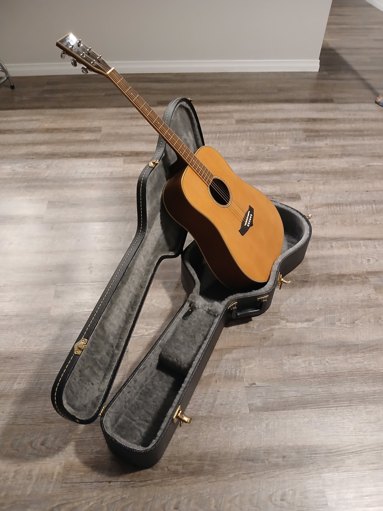 Acoustic Guitar with Hard Case