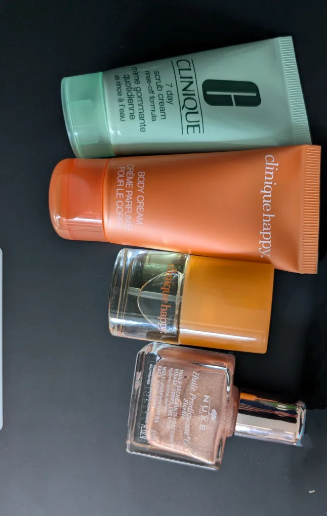 Clinique bundle and Nuxe Oil thumbnail