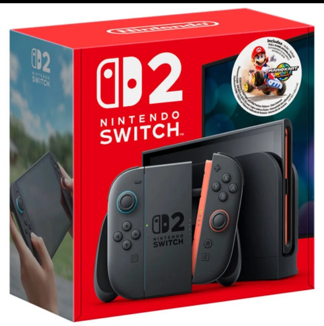 Nintendo Switch 2 Bundle with Mario Kart World thumbnail