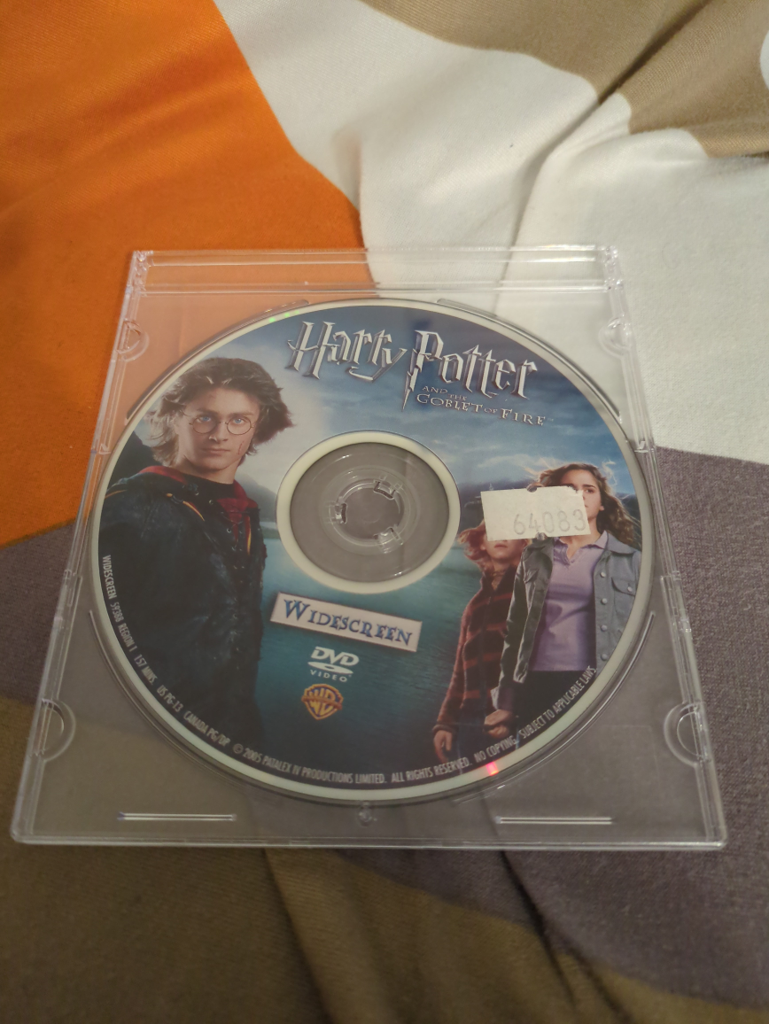 Harry Potter and the Goblet of Fire DVD