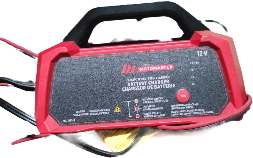 MotoMaster Classic Series 12V Battery Charger thumbnail