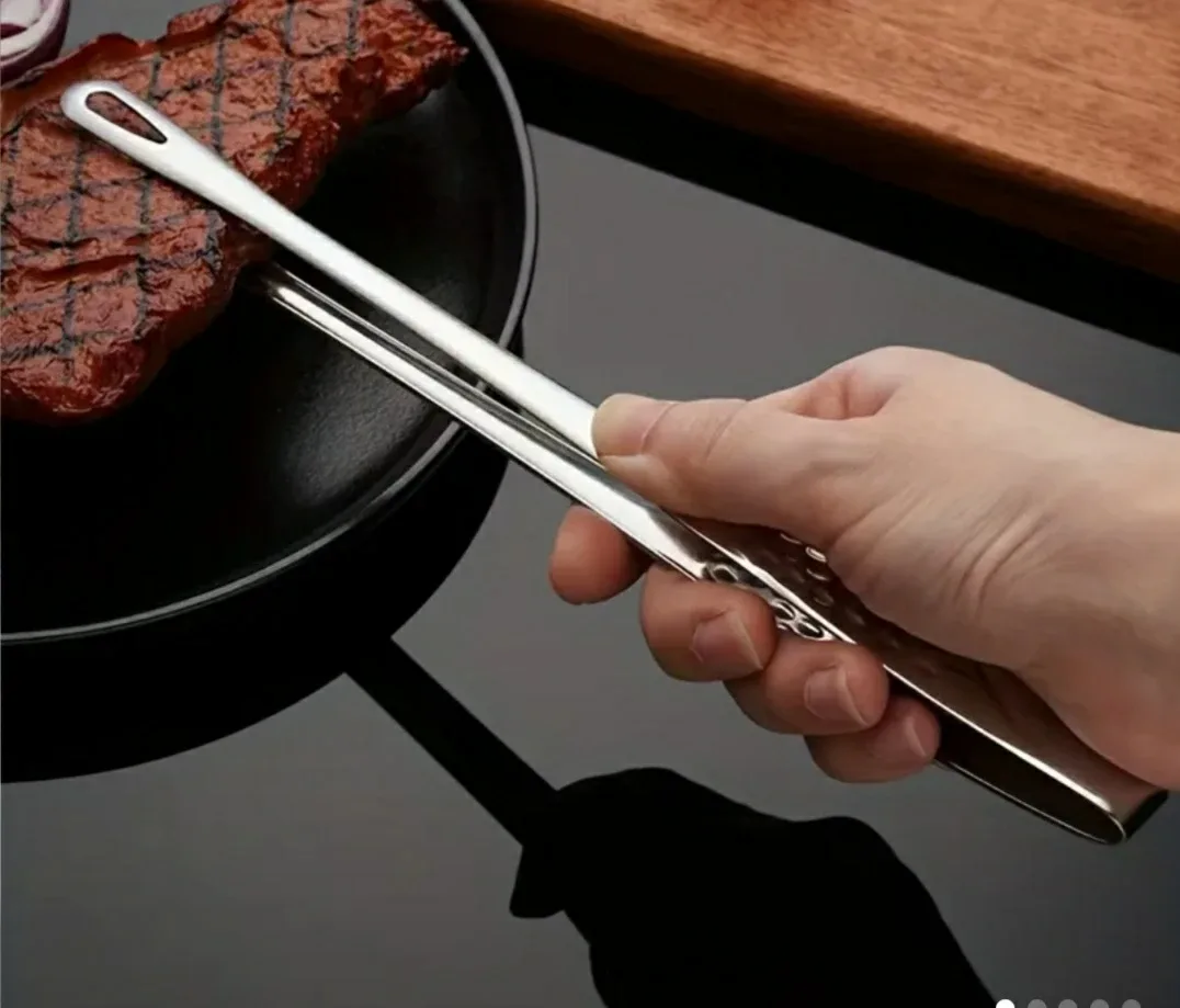 new Stainless Steel Kitchen Tongs thumbnail