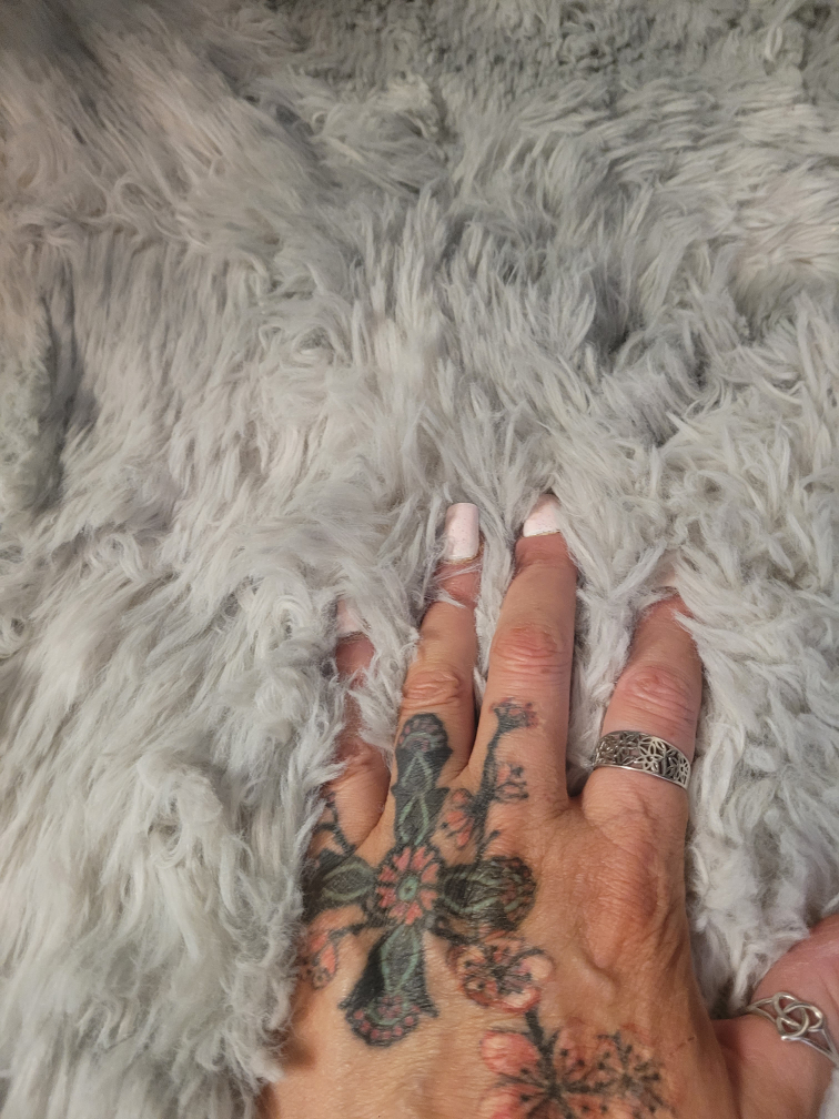 Grey/white Area Rug - photo 4