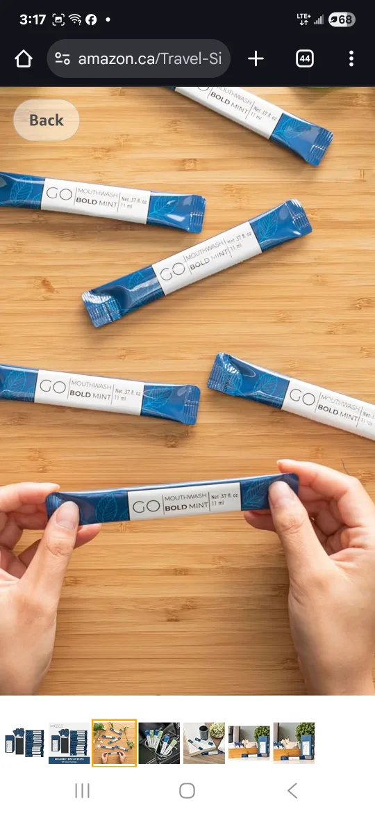 Mouthwash Packets on the go image indicator(3)