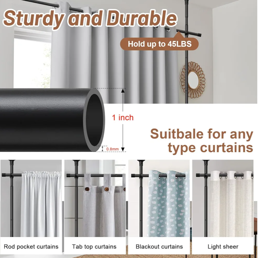 Adjustable Curtain Rod - photo 4