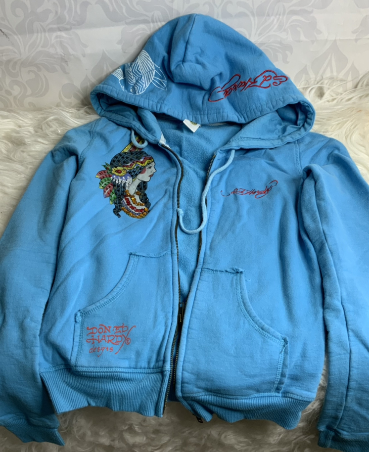 Ed hardy women’s hoodie