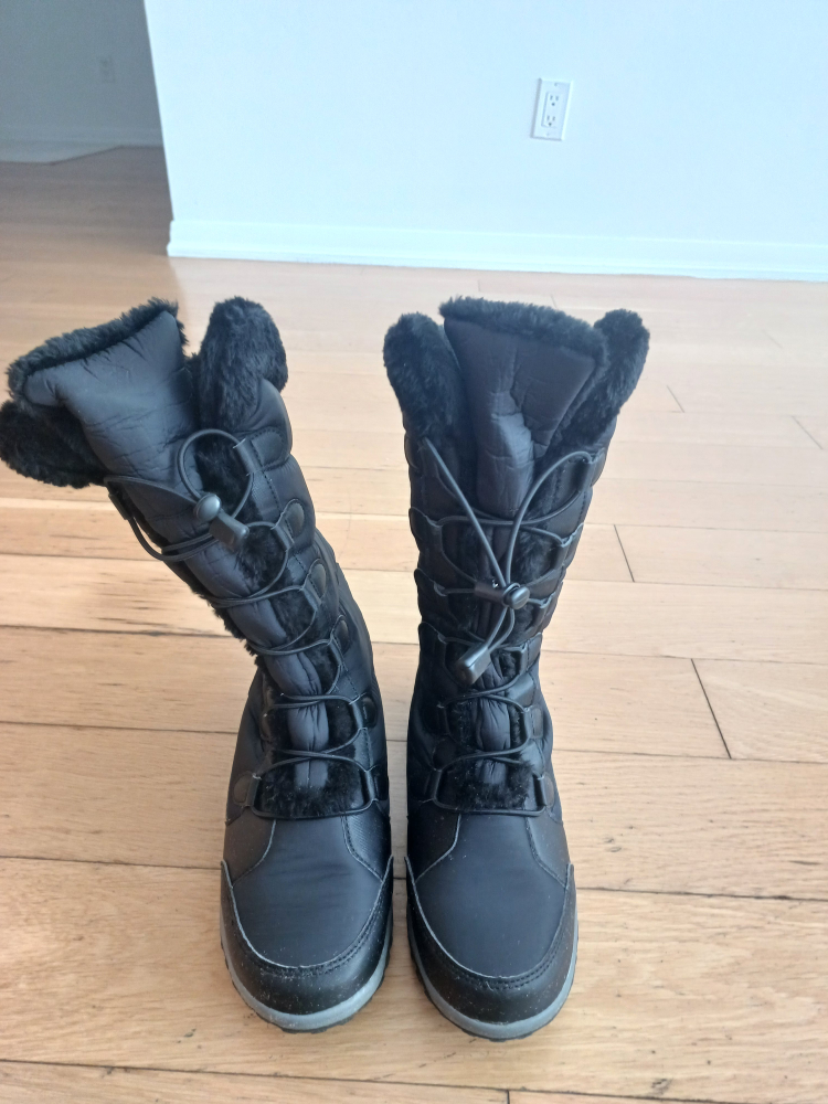 Black Winter Boots