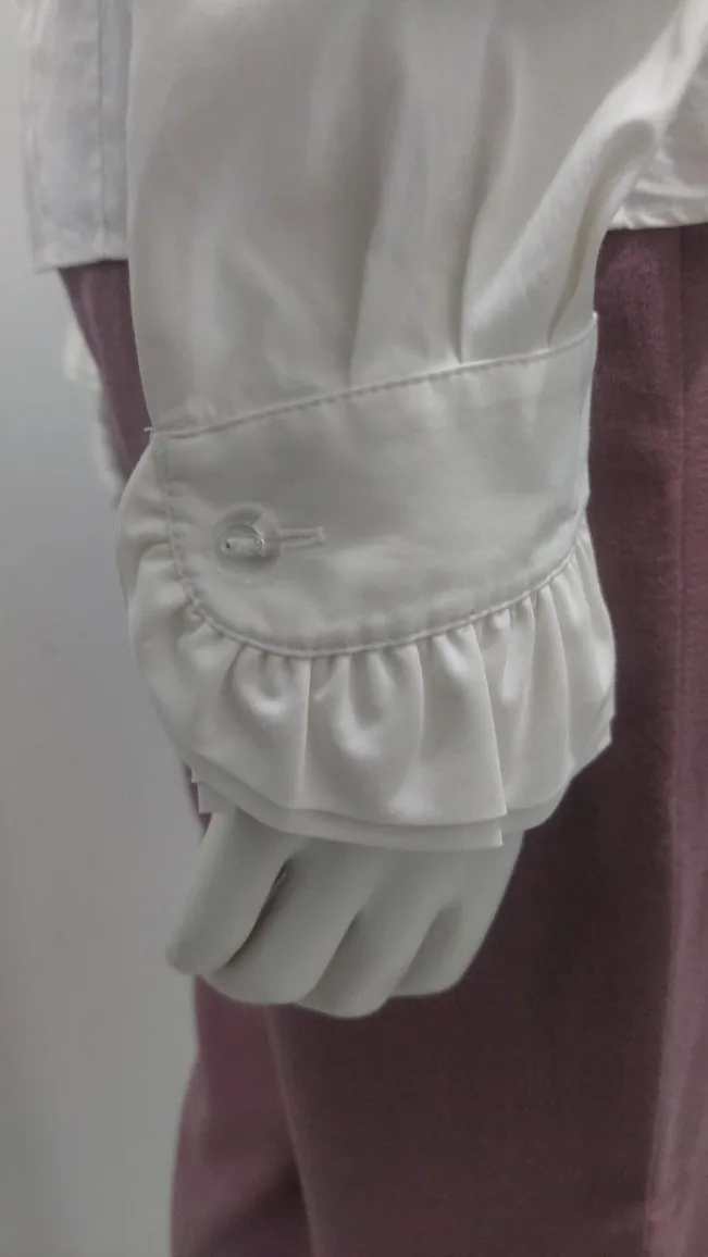 Brooks Brothers White  Elegant Ruffle  Blouse image indicator(2)