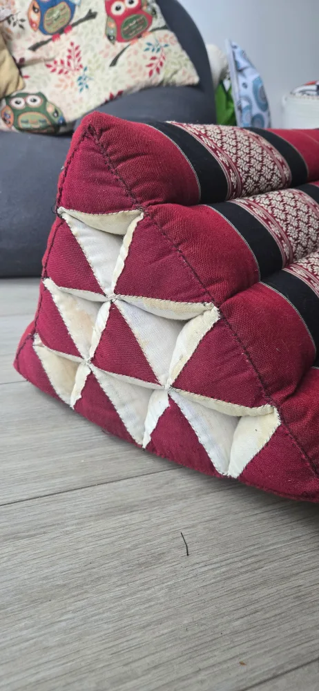Red and Black Thai Cushion 🥕💚 image indicator(2)
